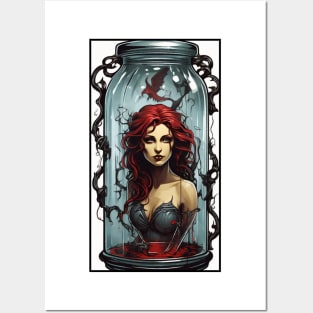 Lilith Trapped in Bottle Posters and Art